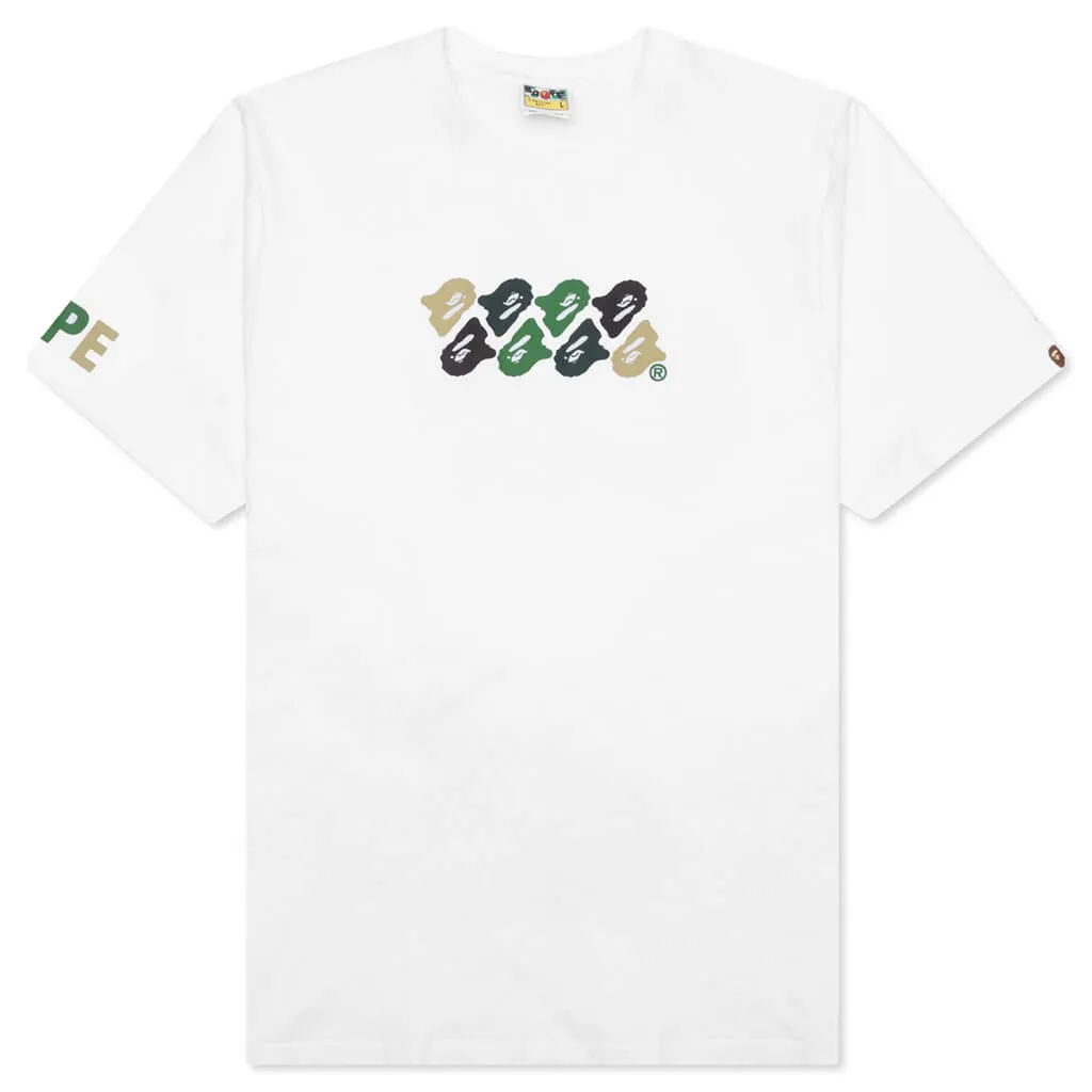 Abc Camo Tee - White/Green