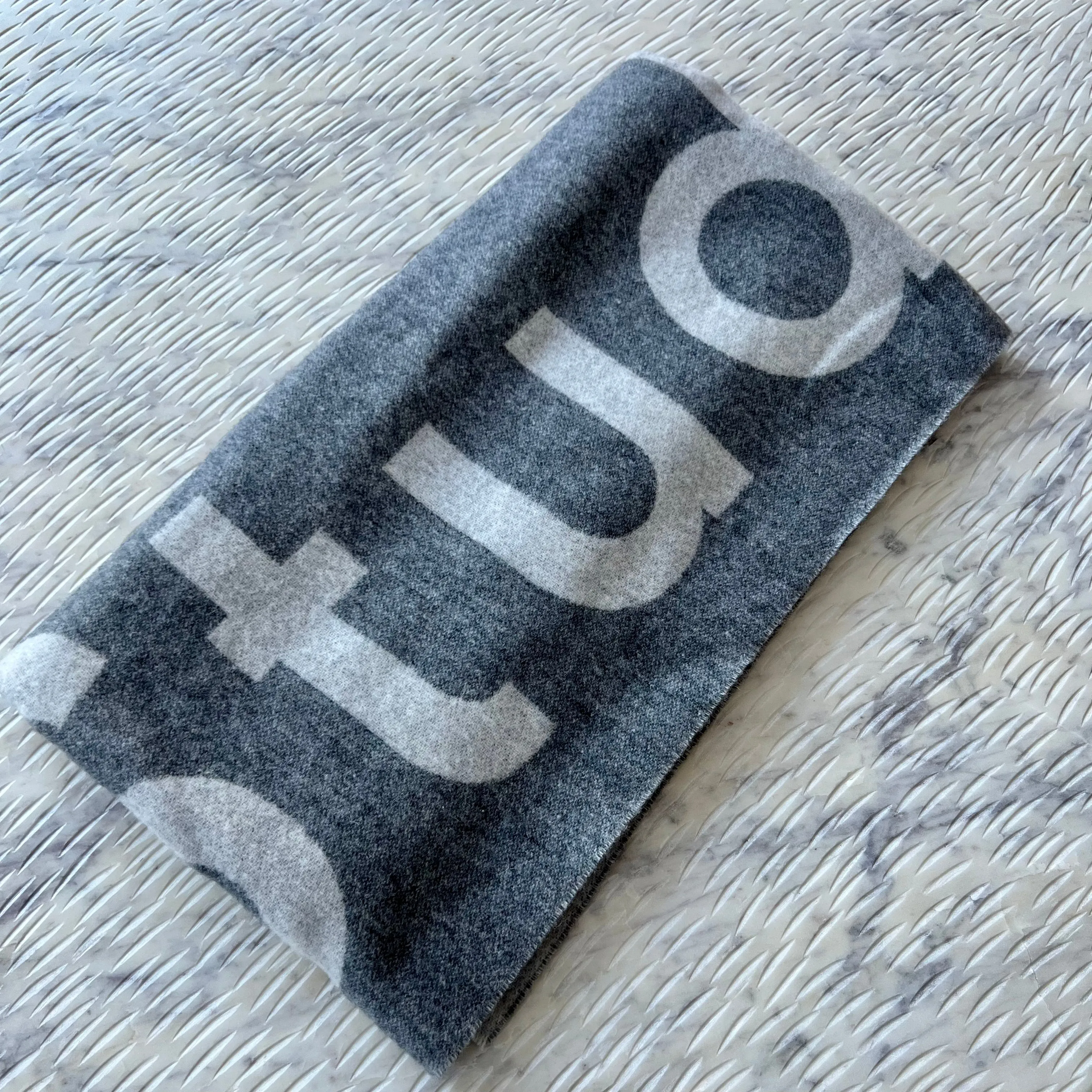 Acne Logo Scarf