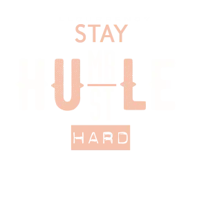 Air Jordan 1 mid arctic orange Black T-Shirt (Stay Humble Hustle Hard)