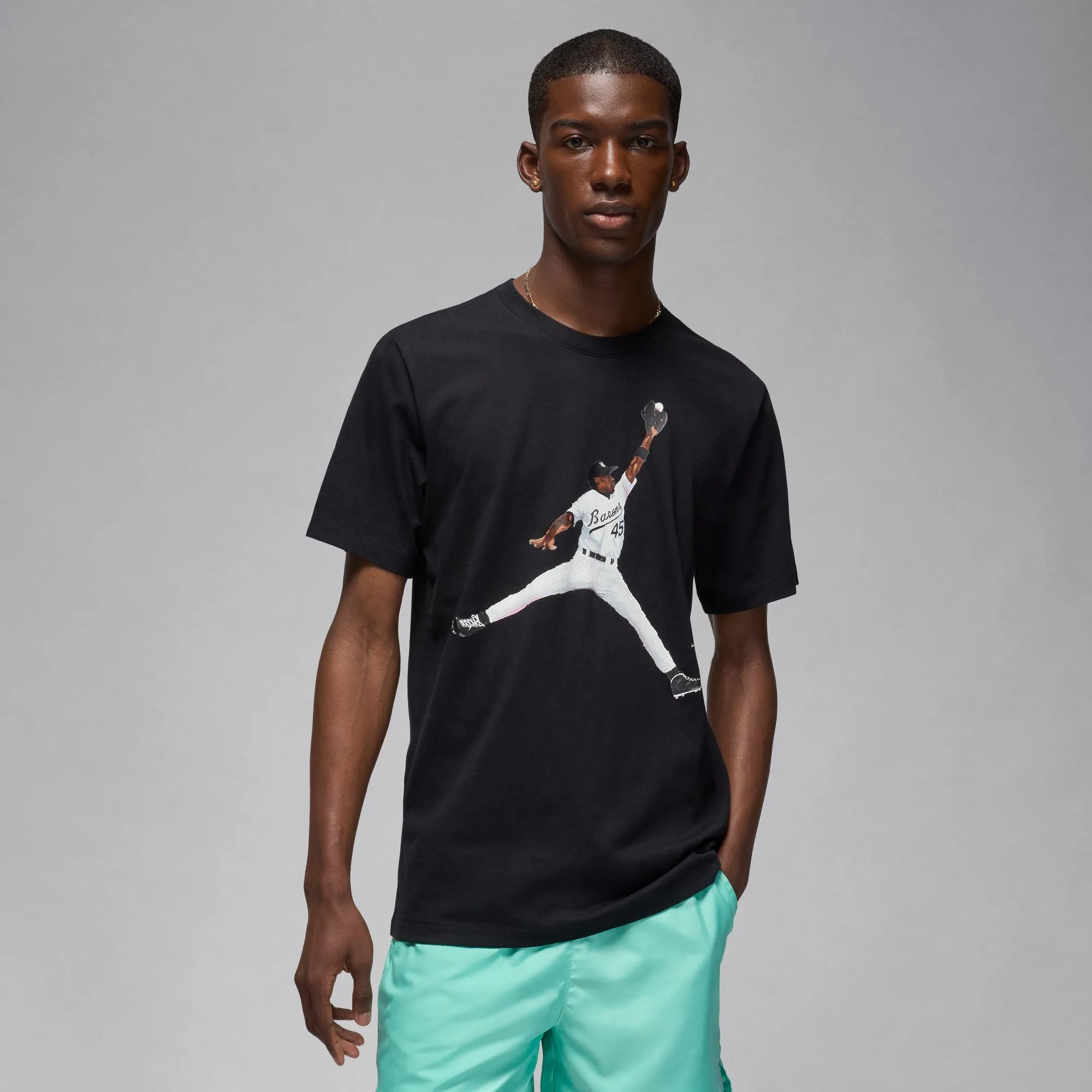 Air Jordan Flight MVP Tee (Black/White/White)