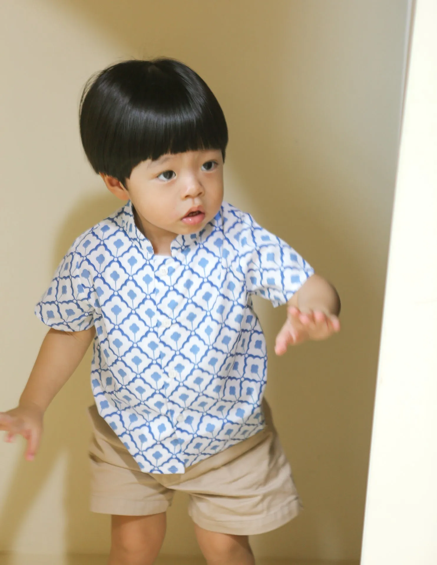 Porcelain Tile Patterned Anders Shirt