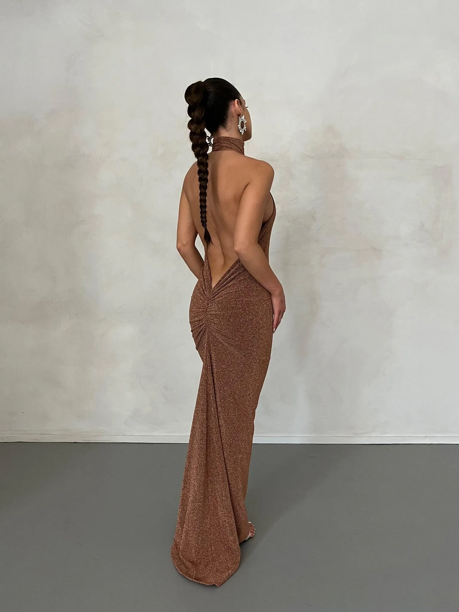 Aurora Gown - Bronze Gold