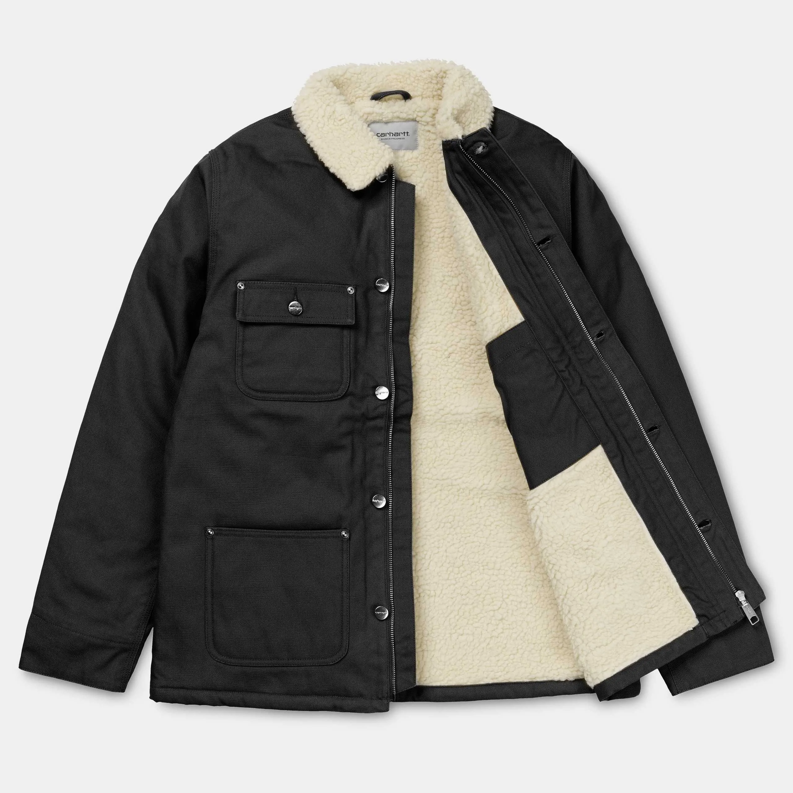 Carhartt Fairmount Coat Black Rigid