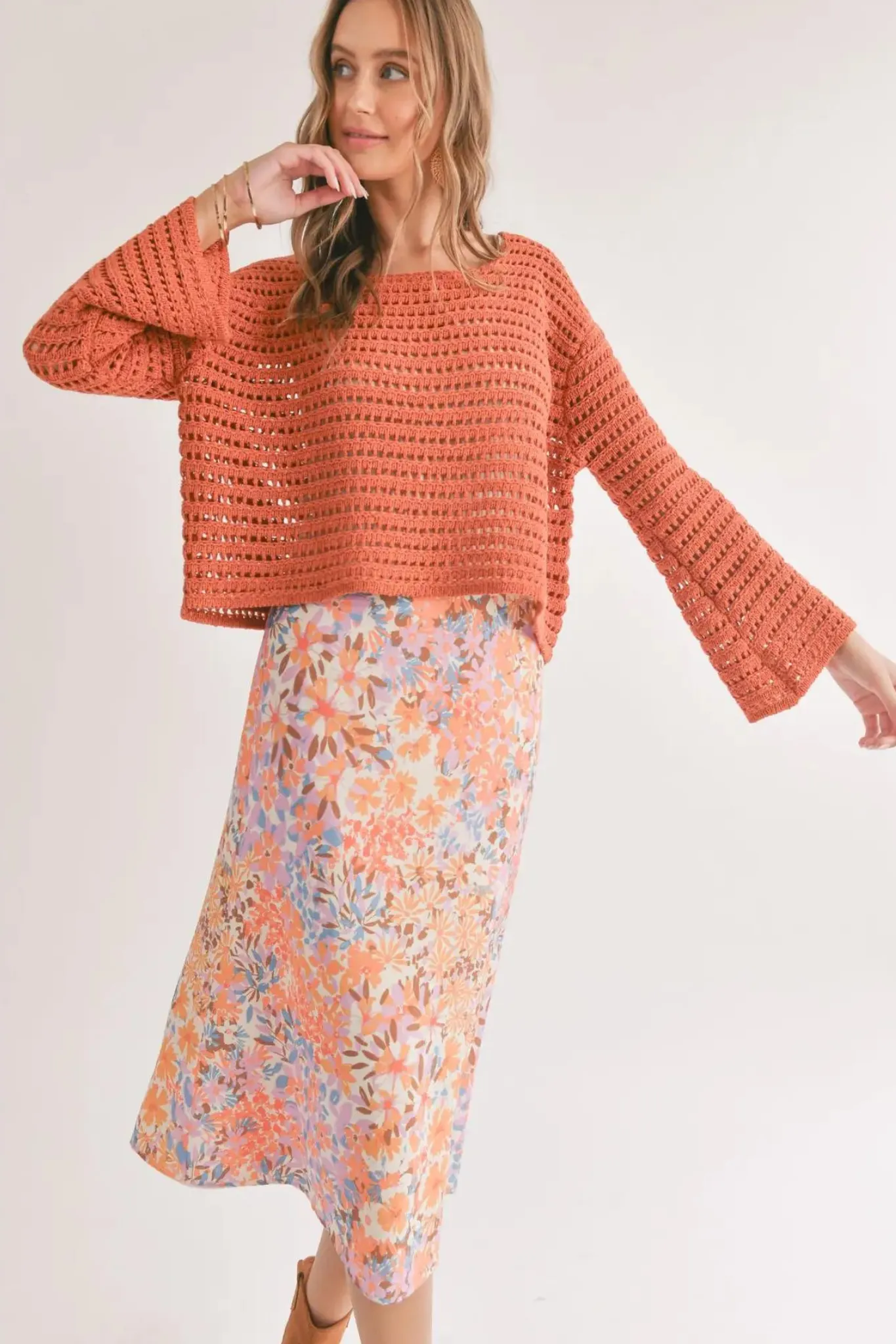 Carlita Sweater Rust