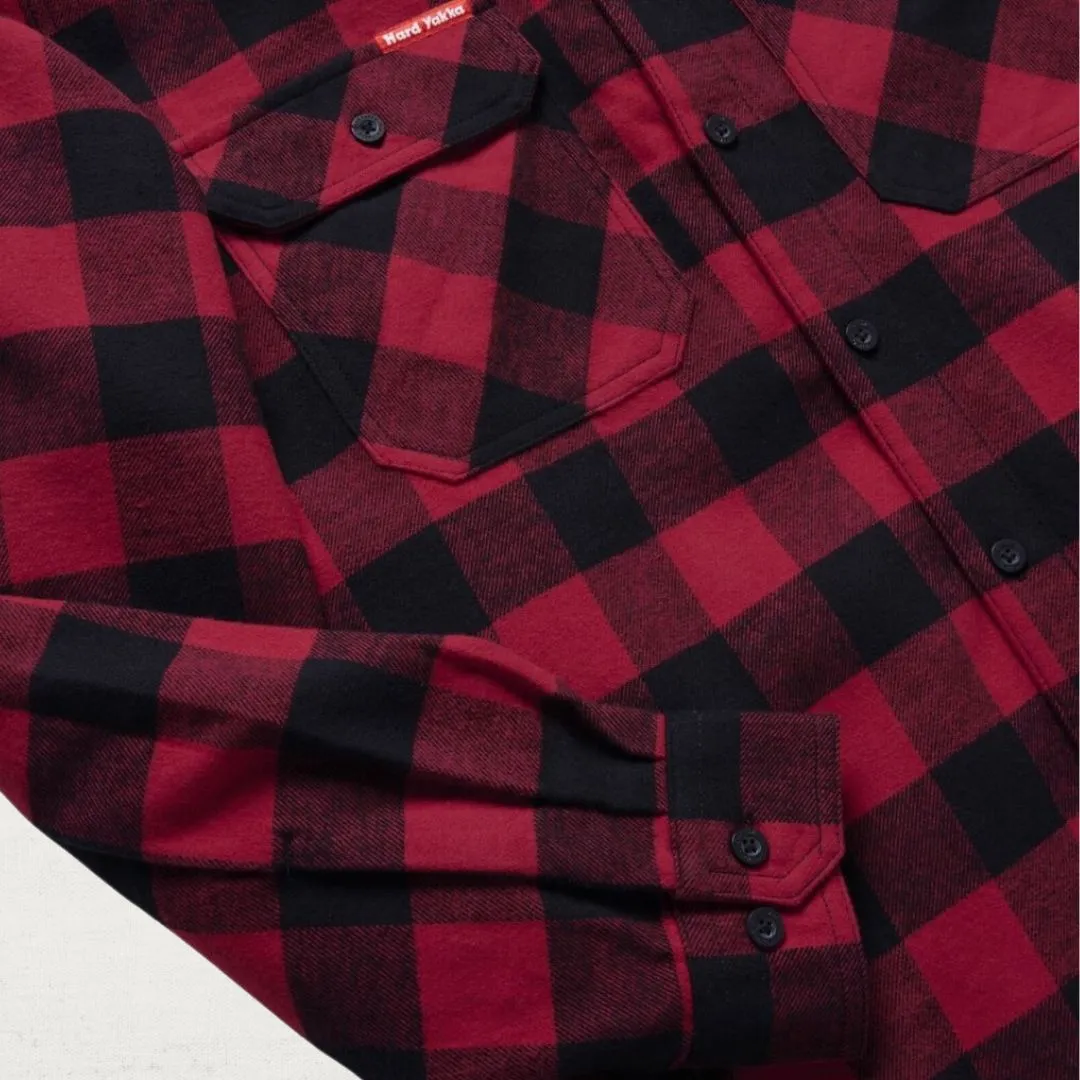 Check Flannel Long Sleeve Shirt