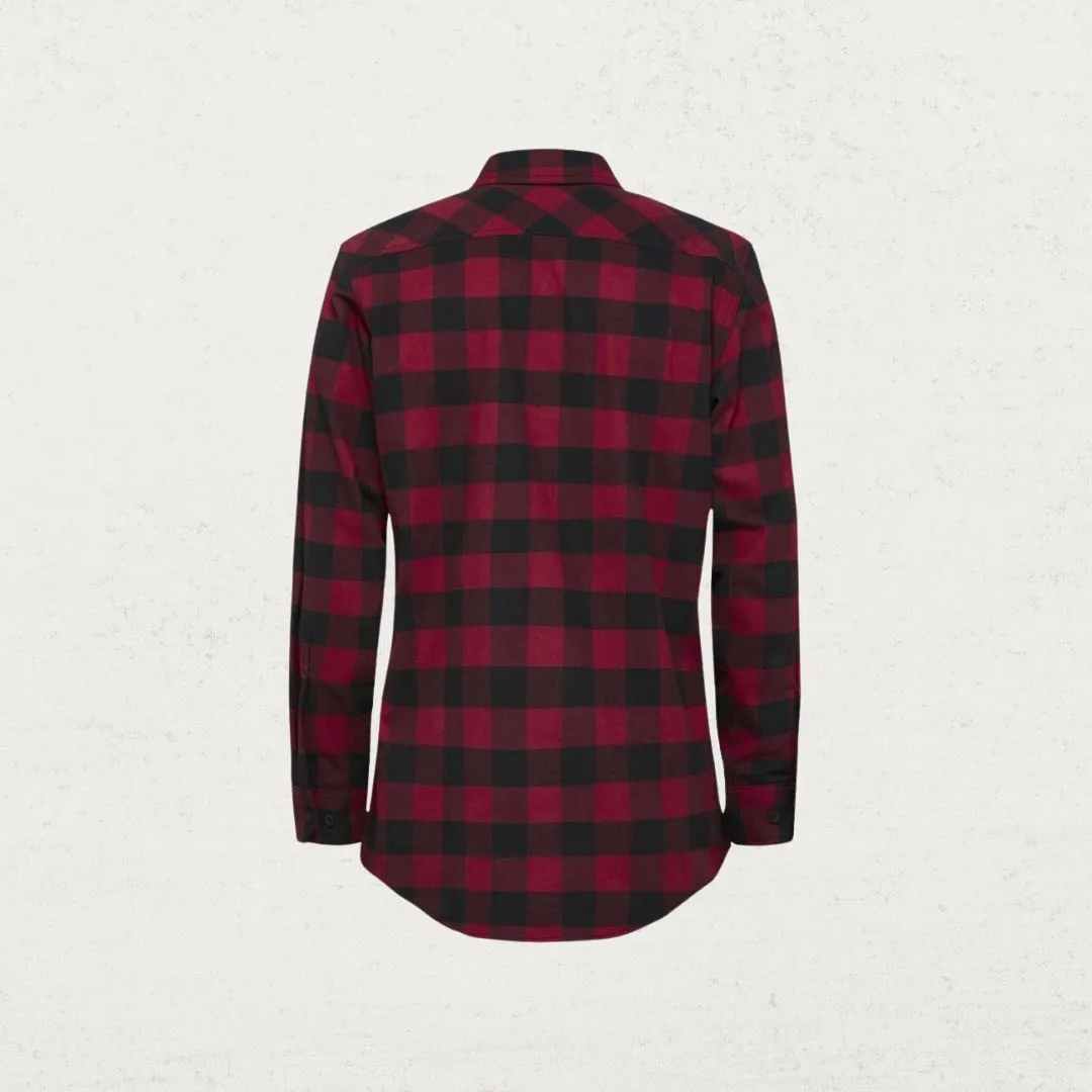 Check Flannel Long Sleeve Shirt