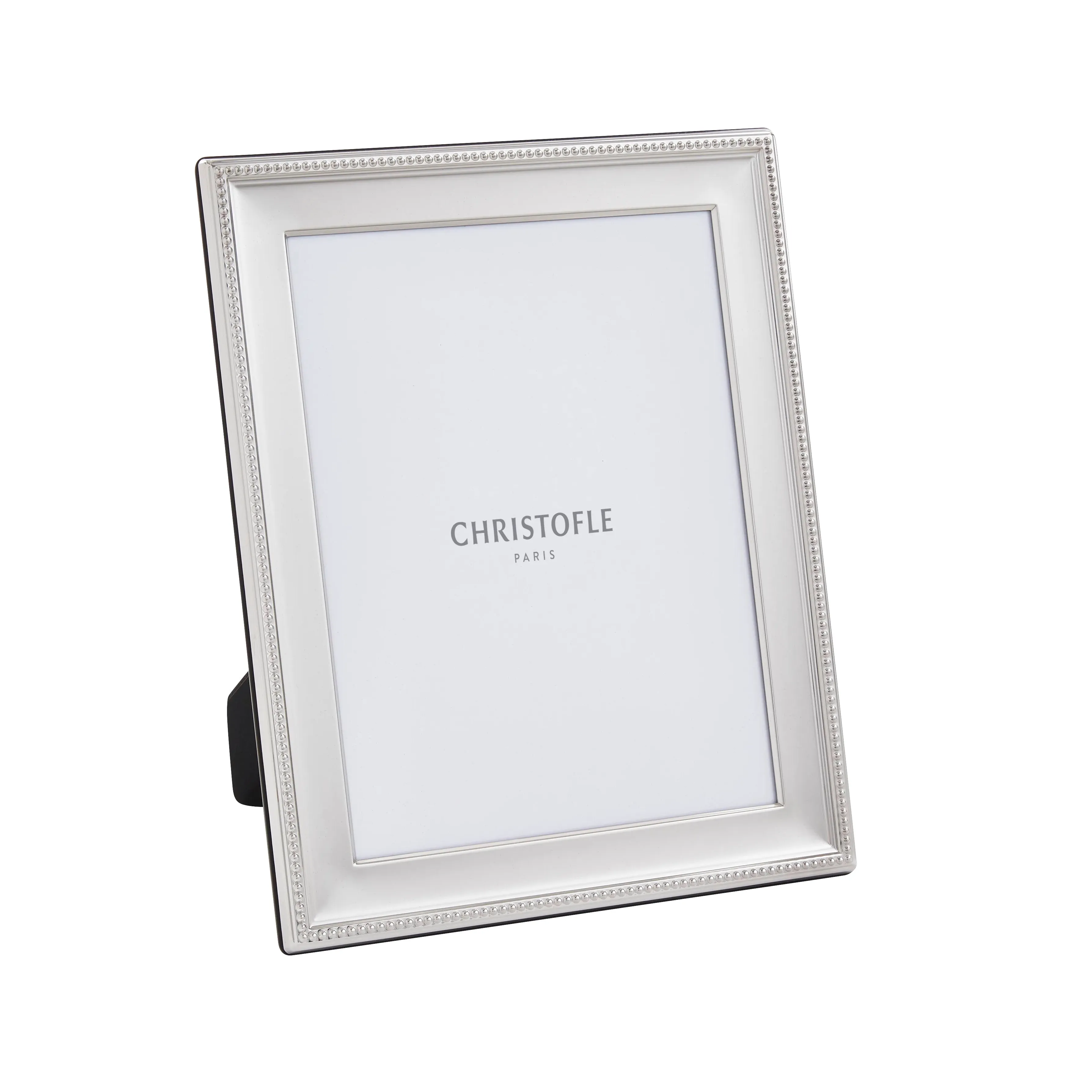 Christofle Paris - Perles - Silver Plated Picture Frame 7" x 9"