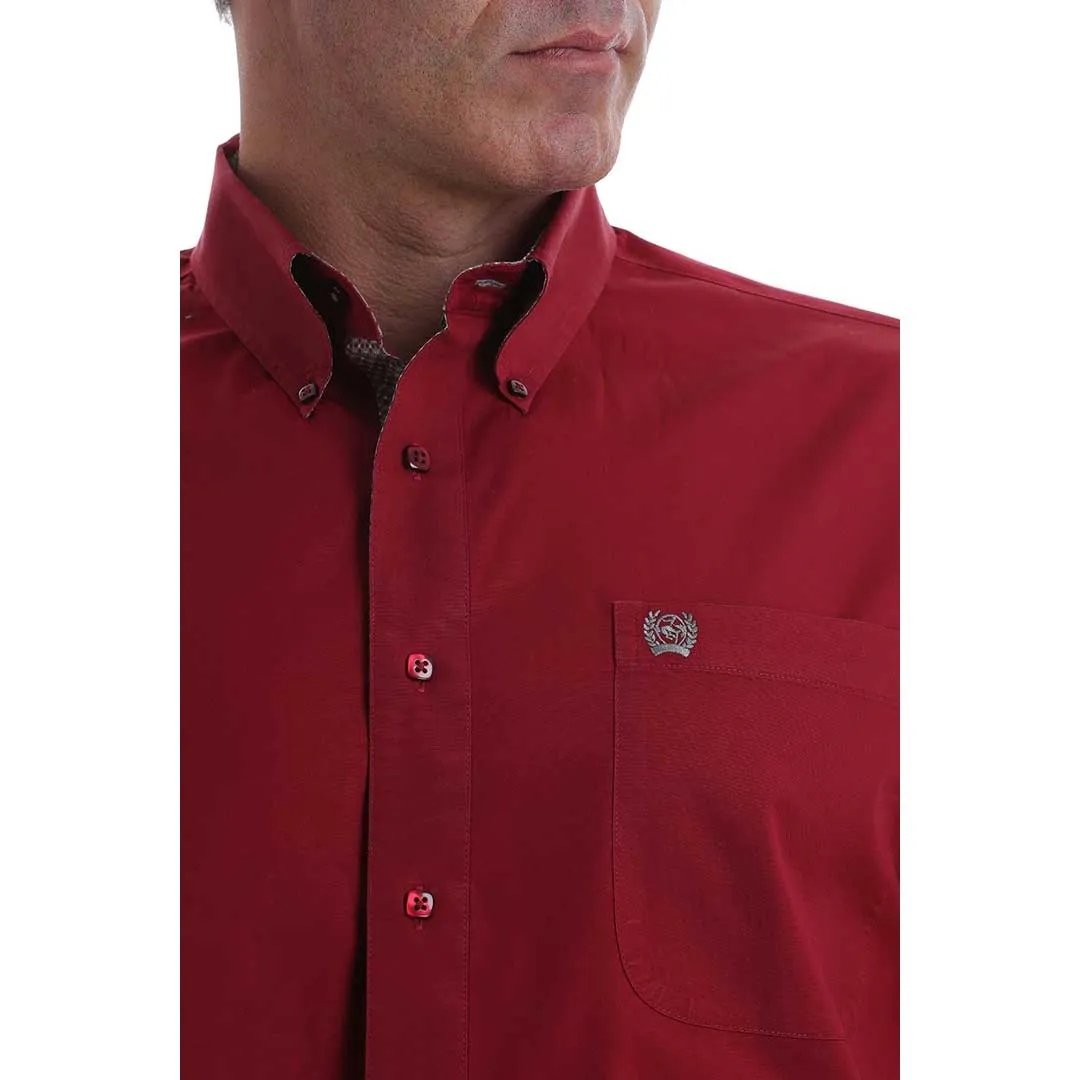 Cinch Men's Solid Button-Down Western Shirt