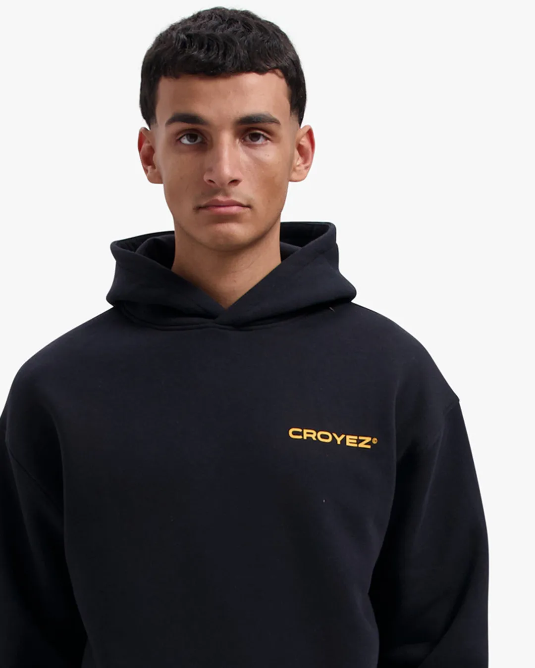 Croyez Family Owned Business Hoodie | Black/Yellow