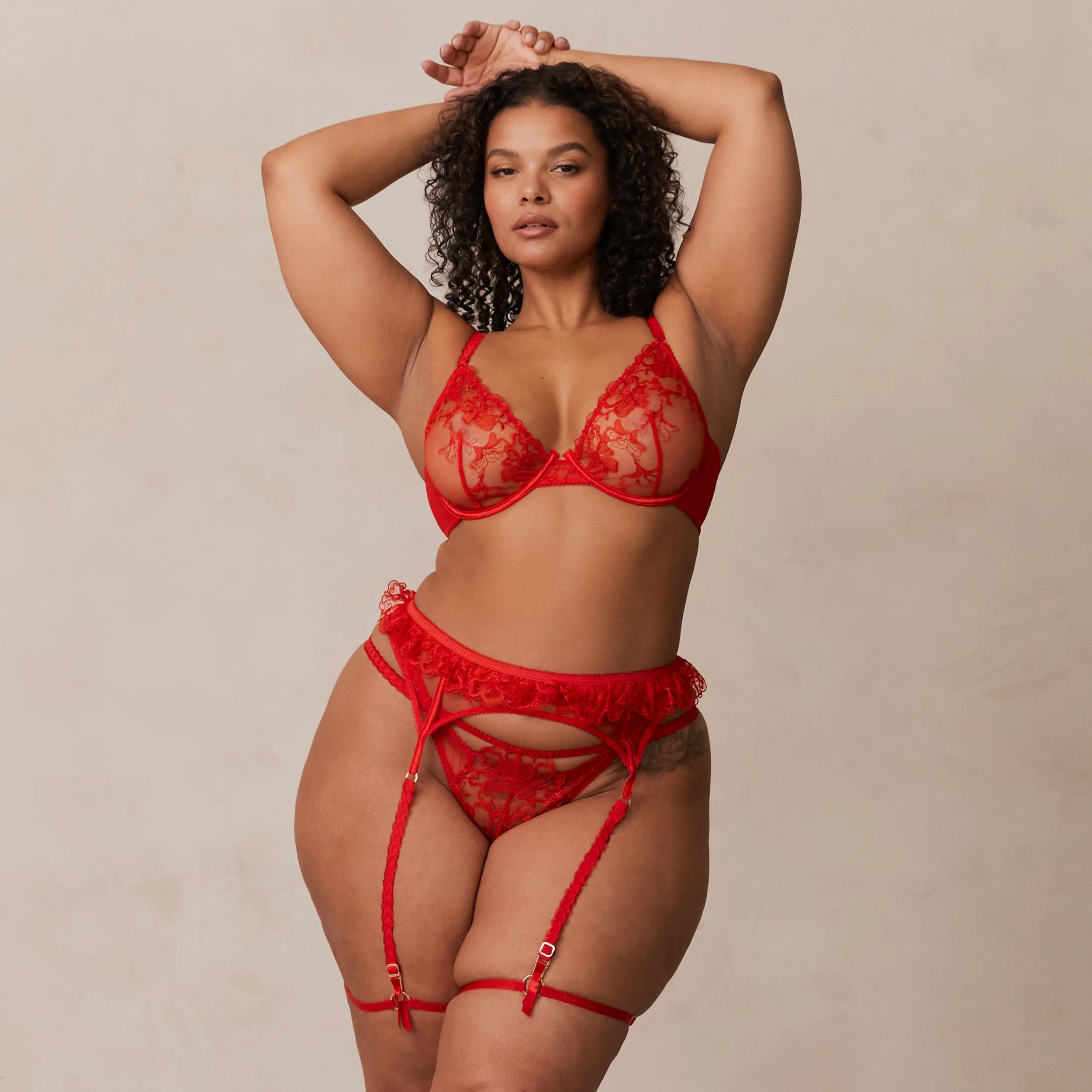 Danielle Intimates Bra (Set) - Red