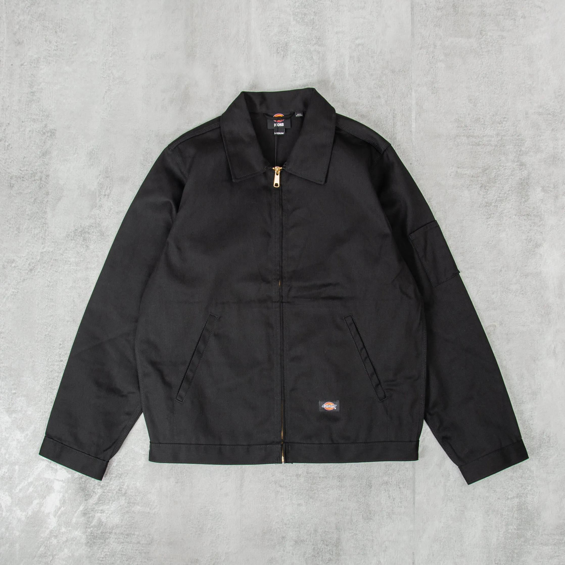 Dickies Unlined Eisenhower Jacket - Black