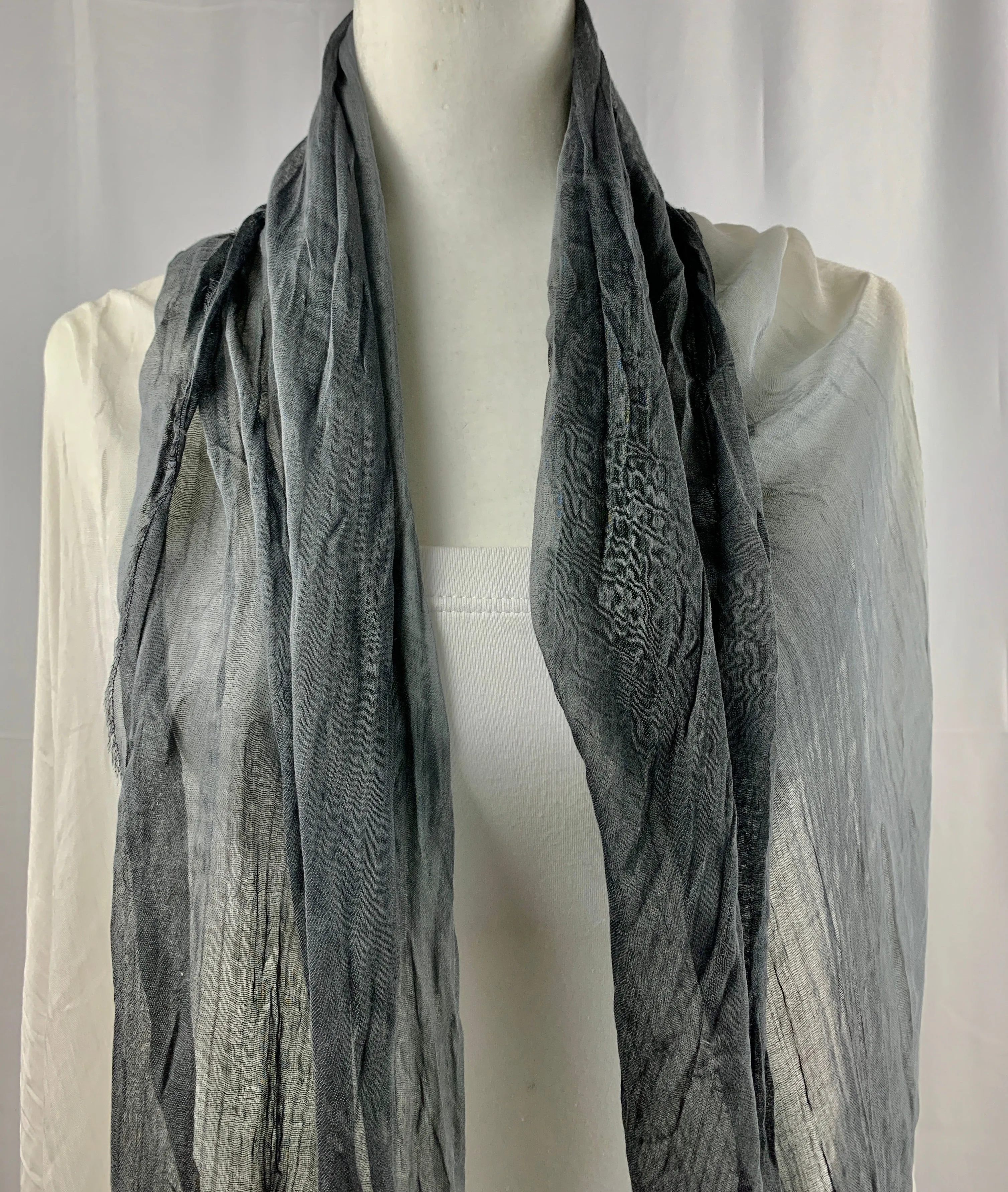 Dream Black & White  Scarf