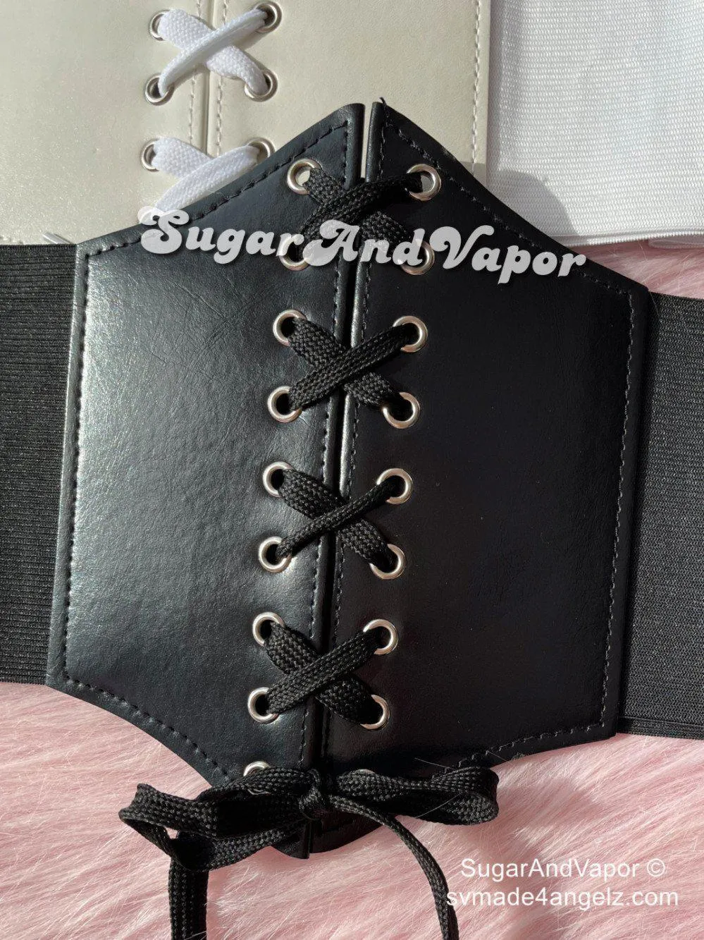 Evira PU Leather Corset Belt