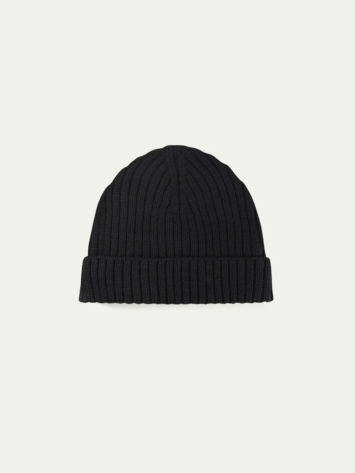 Extrafine Merino Hat Black