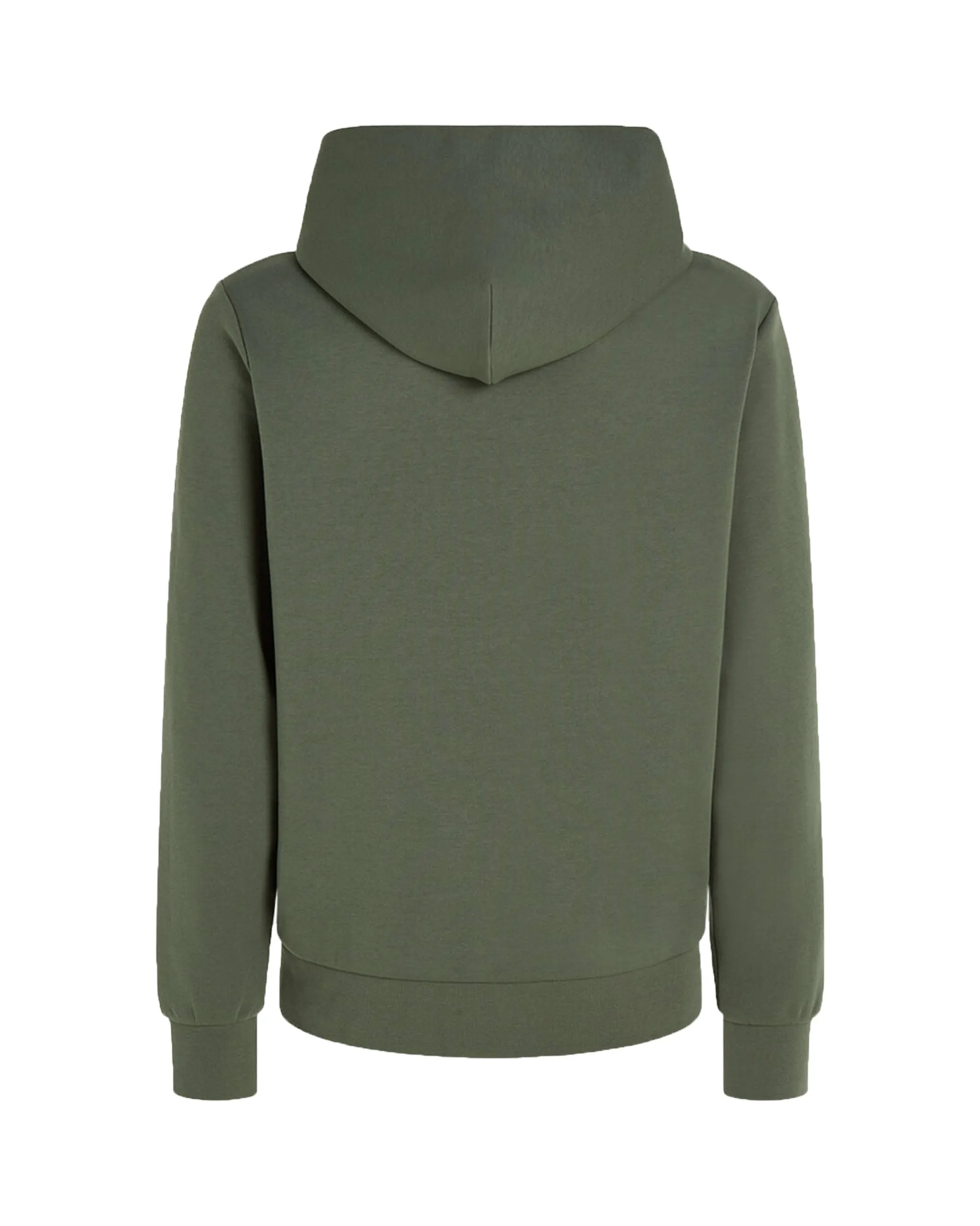 Felpa Uomo Calvin Klein Micro Logo Repreve Hoodie Verde