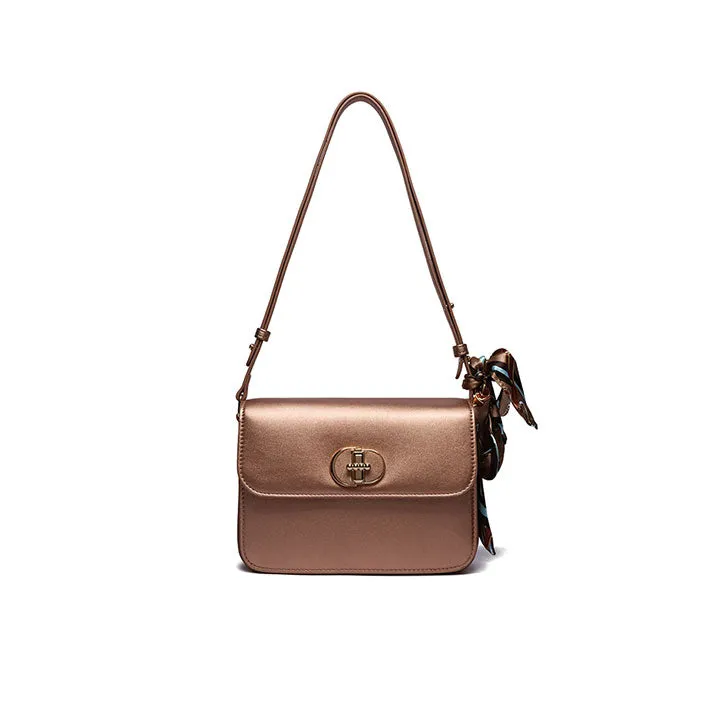 Front Semi Flap Crossbody Bag BD 79