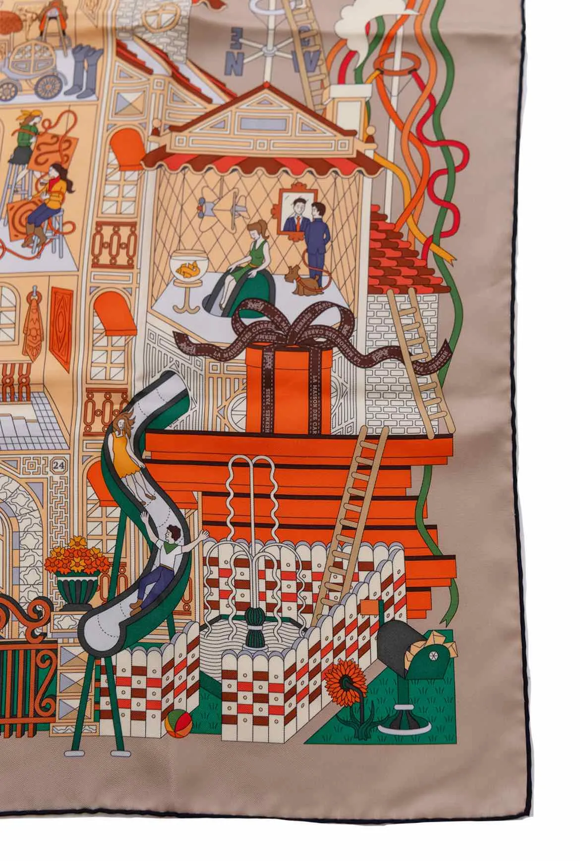 Hermes La Maison Des Carres Scarf