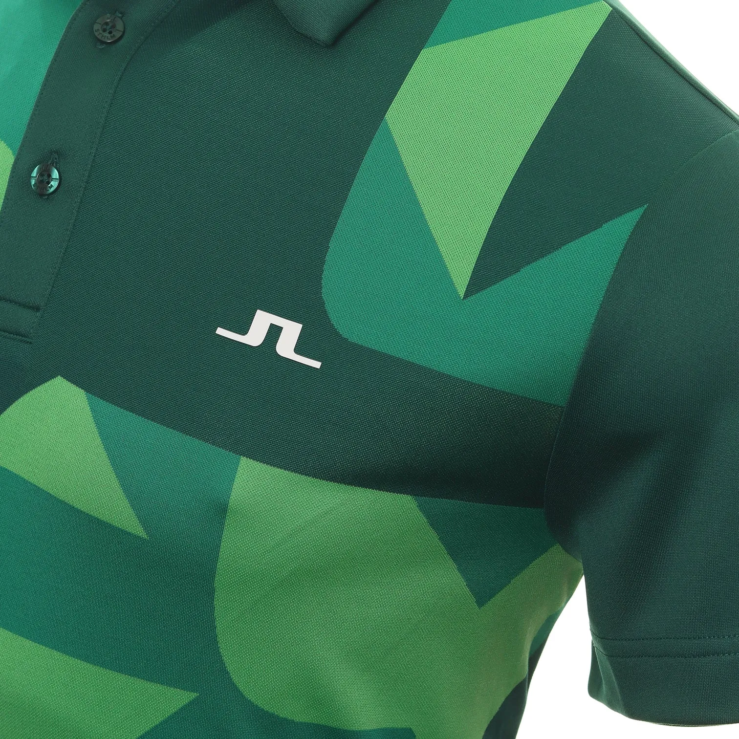 J. Lindeberg Joel Regular Fit Polo Rain Forest