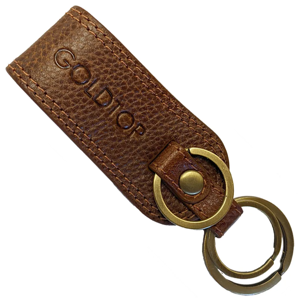 Leather Belt Loop Keyring