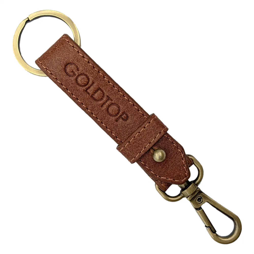 Leather Belt Loop Keyring