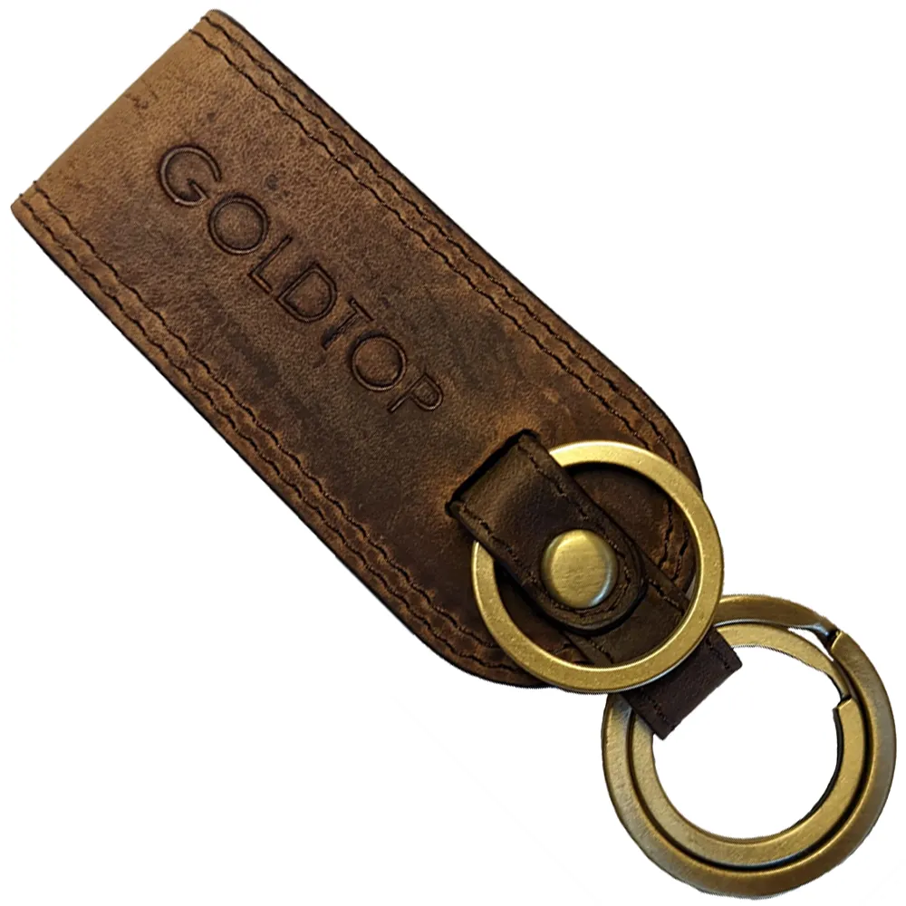 Leather Belt Loop Keyring