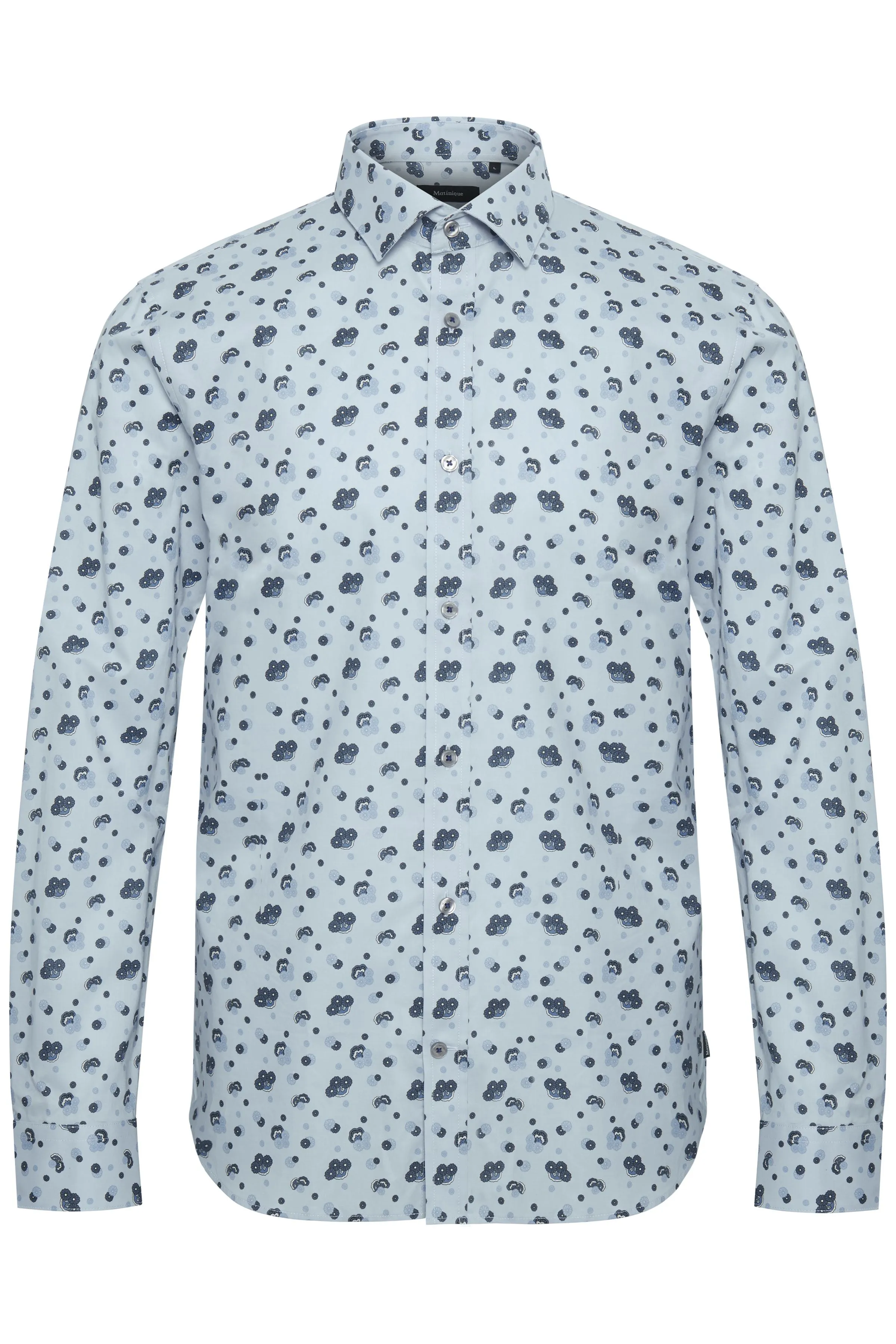 Matinique Trostol Flower Print/Sky Blue - AW23 SALE