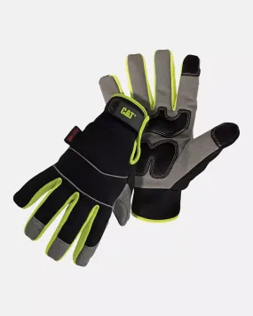 Men's Water Resistant Lined Padded Palm Utility Glove