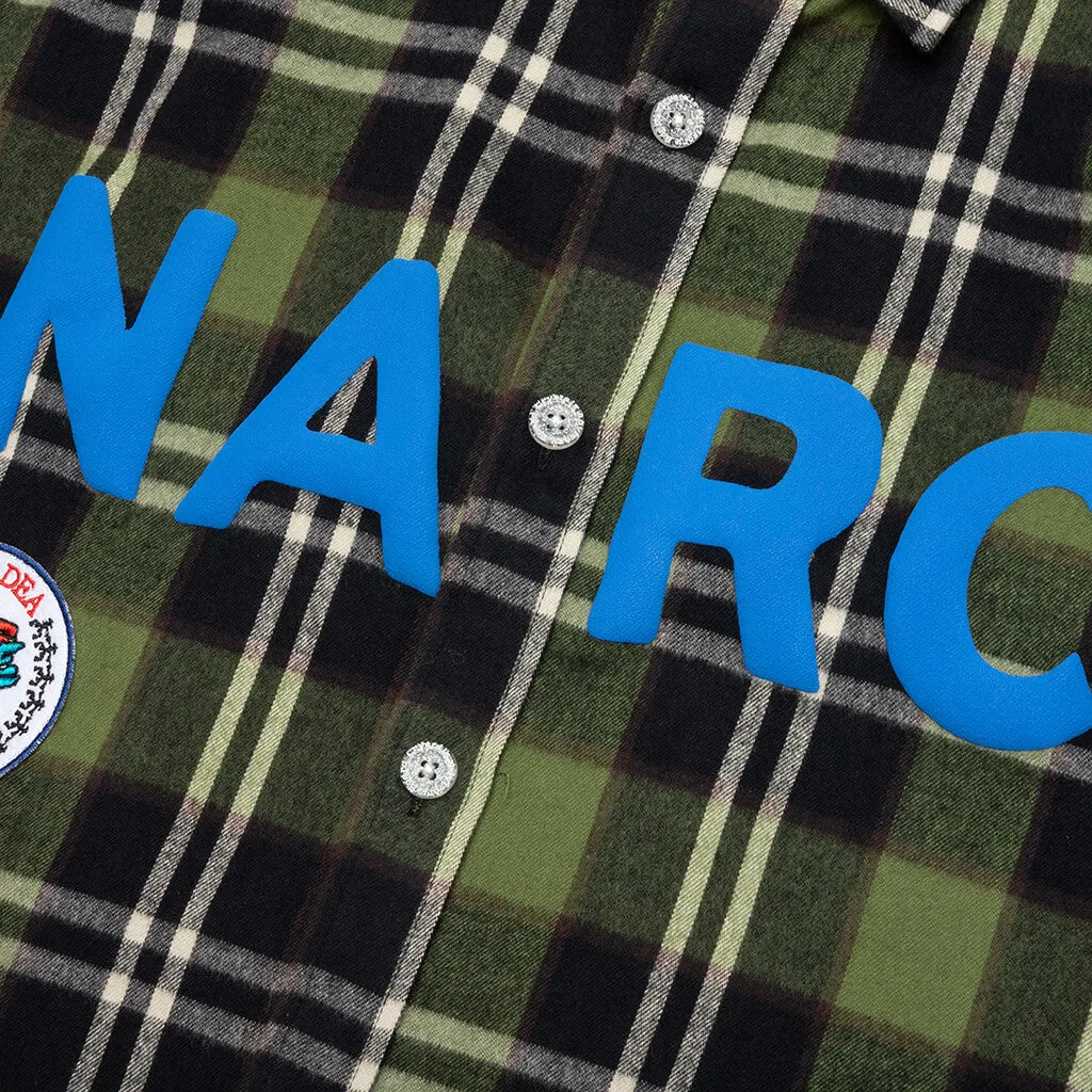 NARC Flannel Shirt - Green