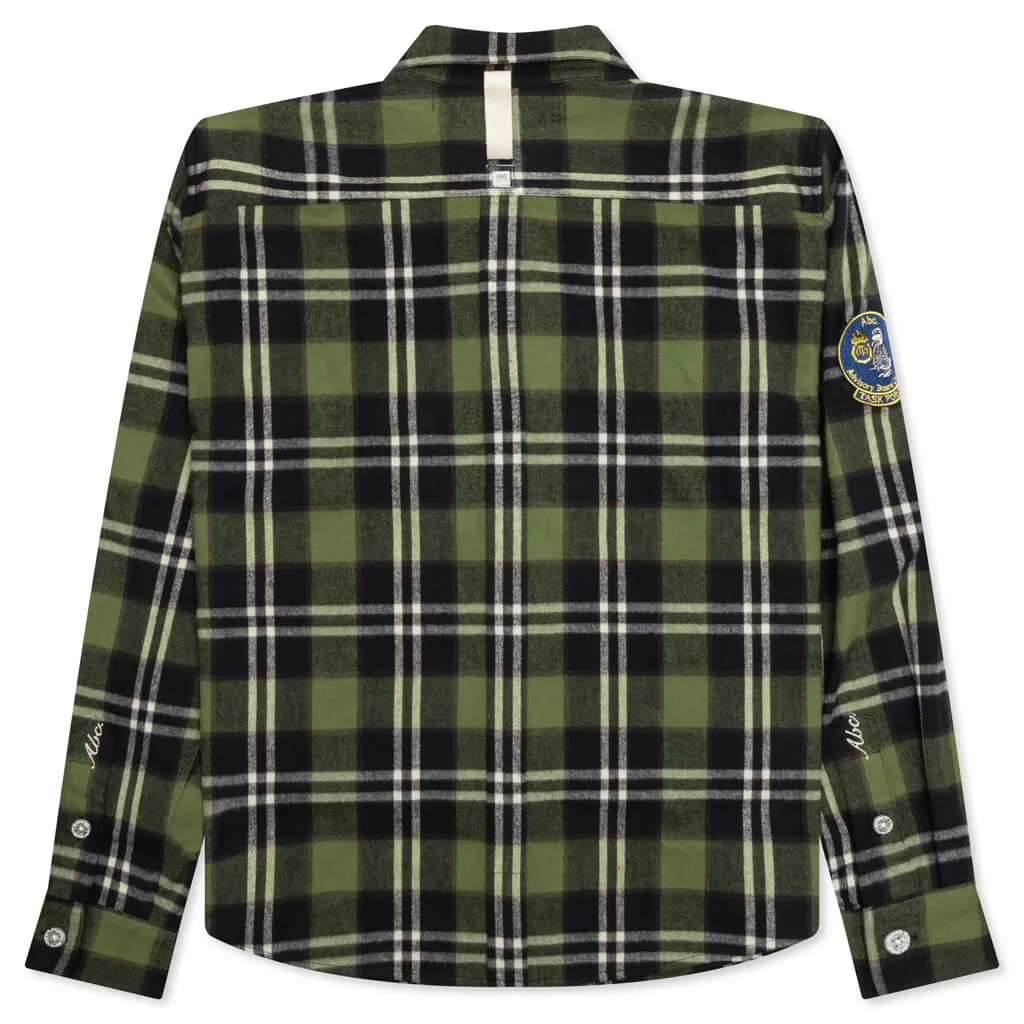 NARC Flannel Shirt - Green