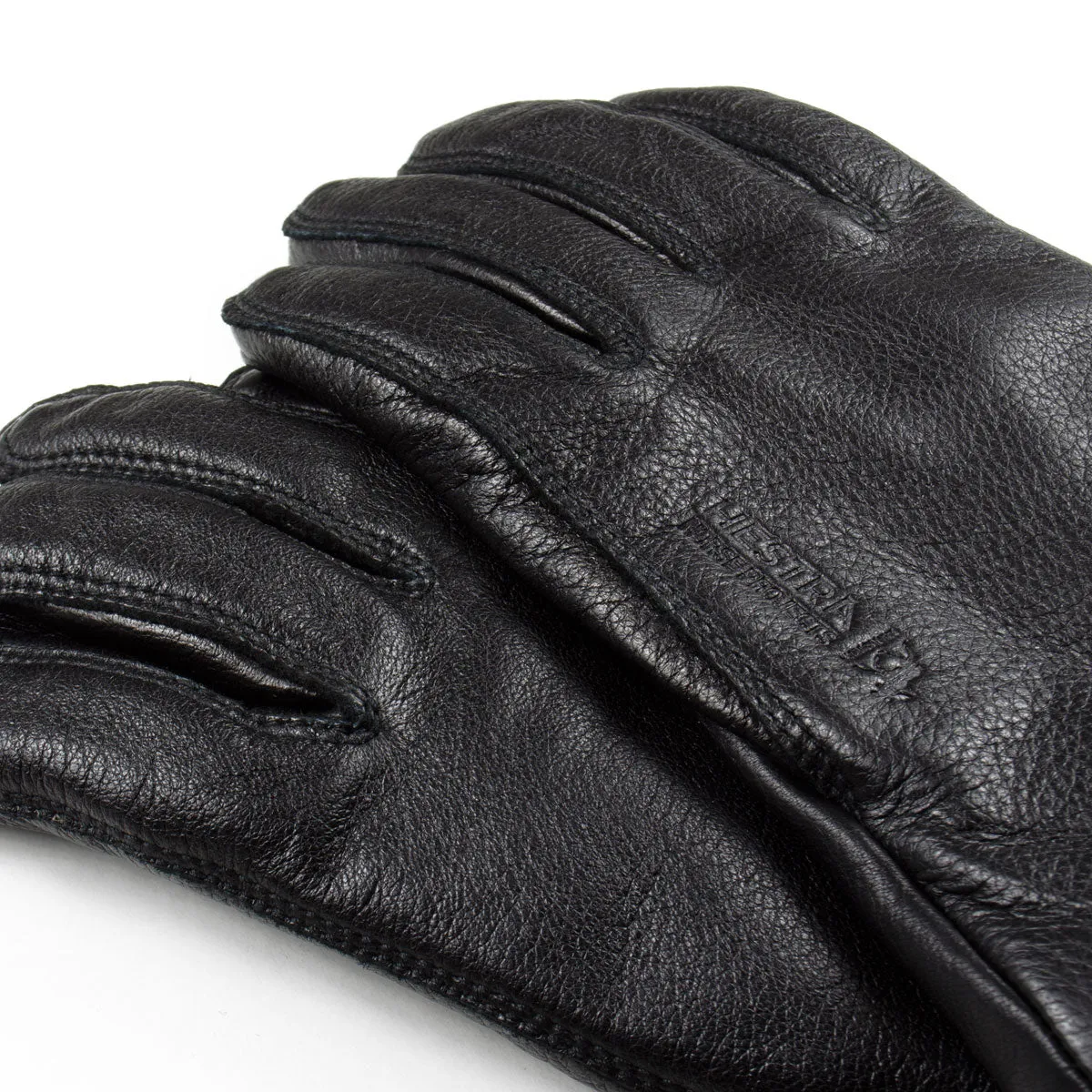 Norse Projects x Hestra - Utsjo Leather Gloves - Black