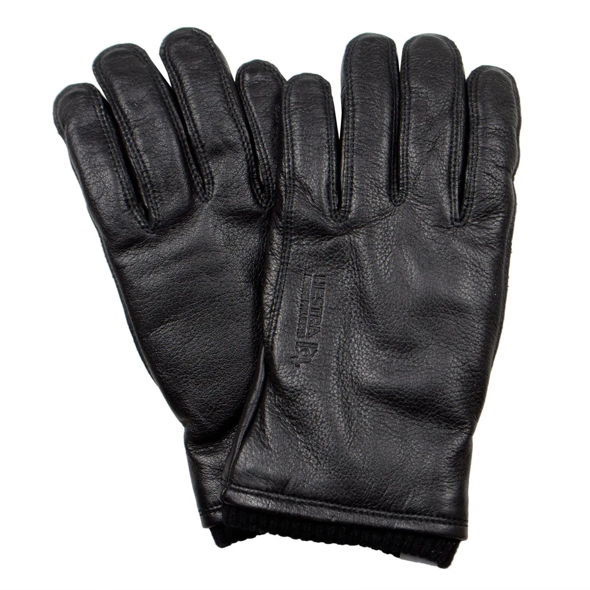 Norse Projects x Hestra - Utsjo Leather Gloves - Black