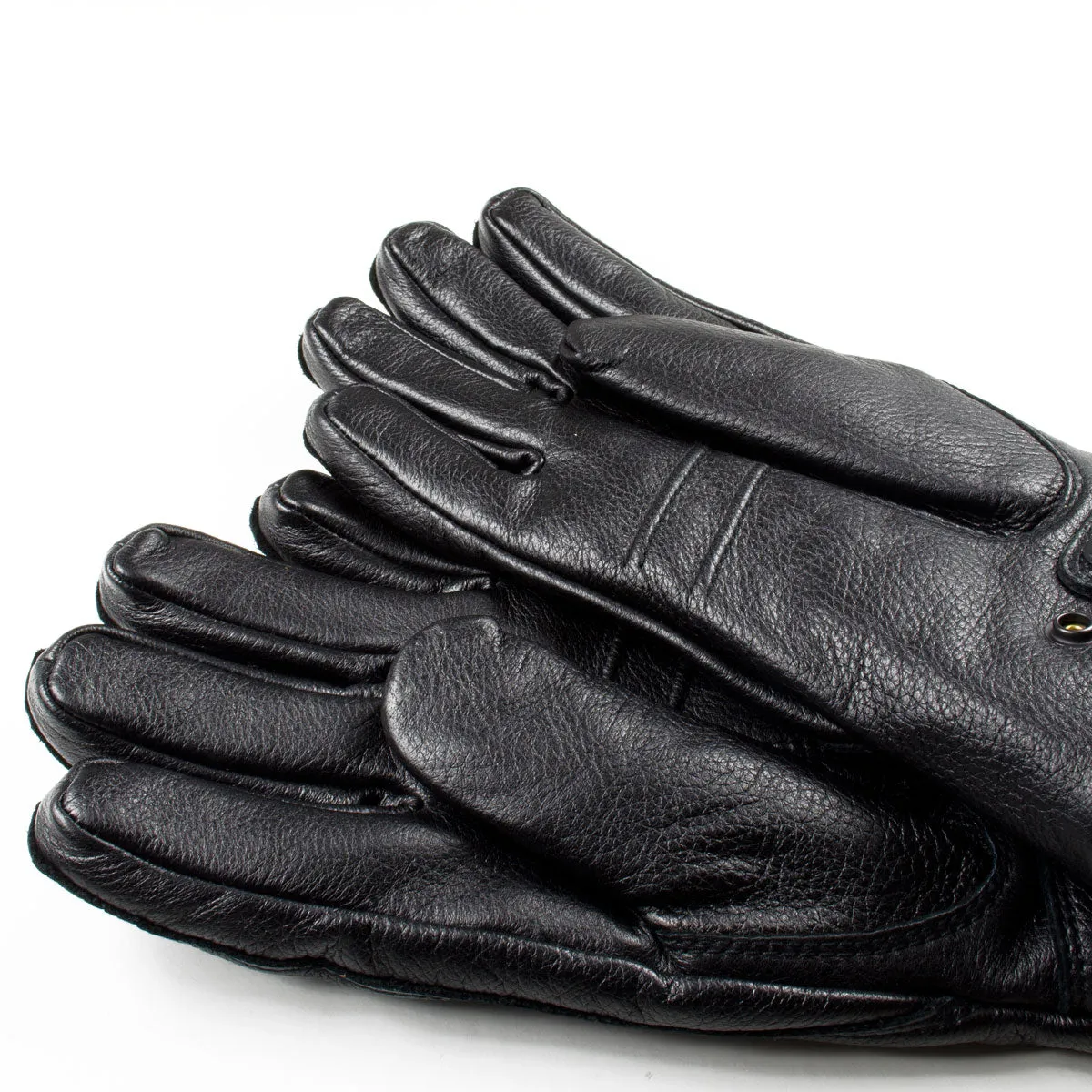 Norse Projects x Hestra - Utsjo Leather Gloves - Black