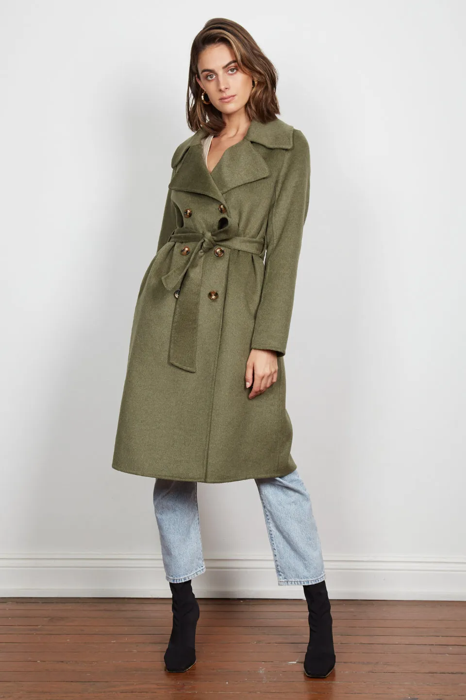 Officer Khaki Coat