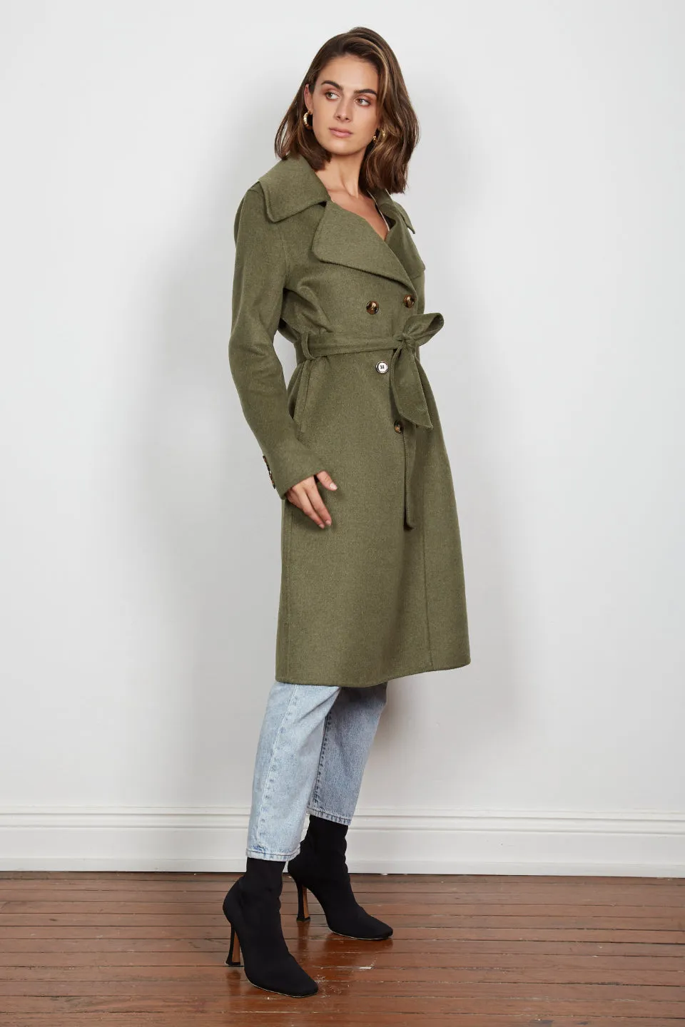 Officer Khaki Coat