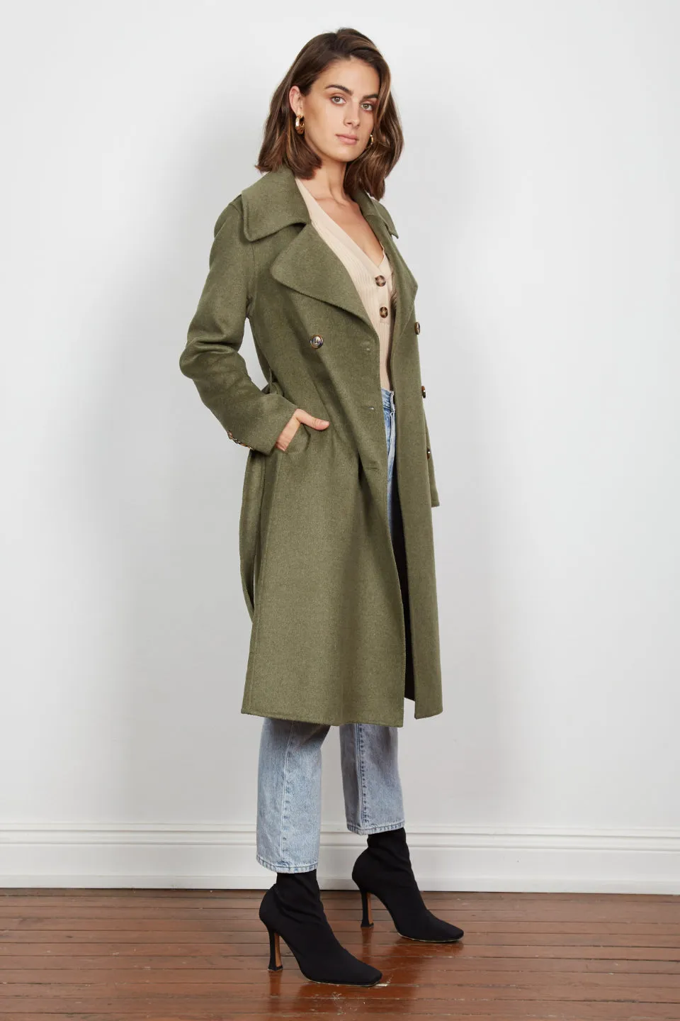 Officer Khaki Coat