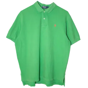 Ralph Lauren Embroidered Small Logo Poloshirt Light Green (XL)