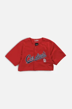 Rework Crop St. Louis Cardinals MLB Jersey - S