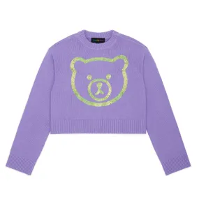 Sequin Bear Sweater