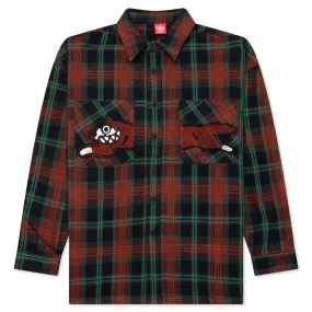 Split Jacket - Plaid