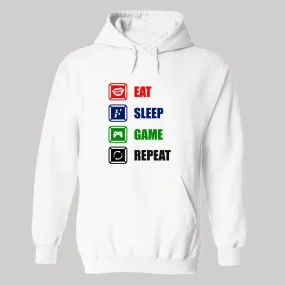 Sudadera Hombre  Hoodie Gamer Videojuegos Frases 057