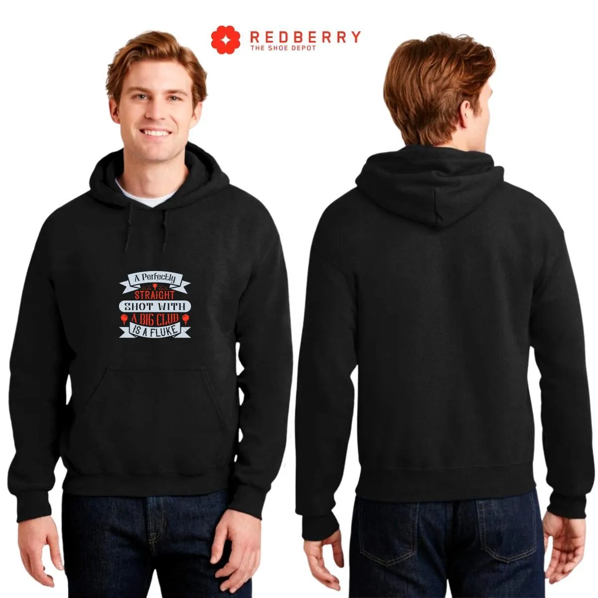 Sudadera Hombre  Hoodie Golf Deporte Frases 002