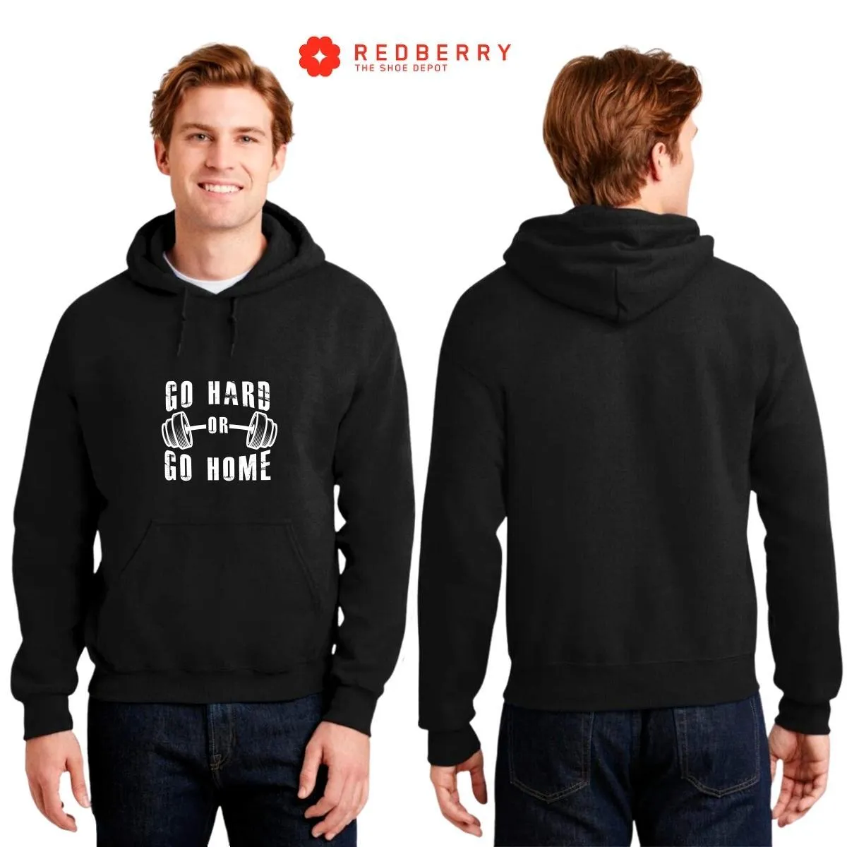 Sudadera Hombre  Hoodie Gym Ejercicio Fitness 010