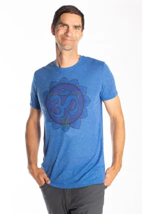 Throat Chakra on Linen Blend Tee