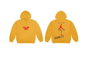 Travis Scott Jordan Cactus Jack Highest Hoodie Gold