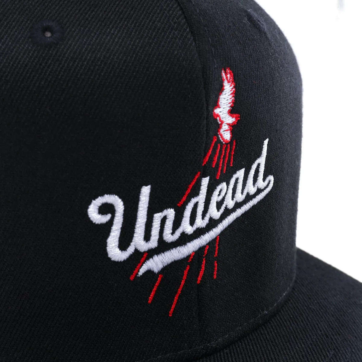 Undead Baseball Logo Snap Back Hat (Black)