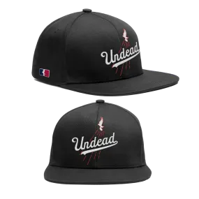 Undead Baseball Logo Snap Back Hat (Black)