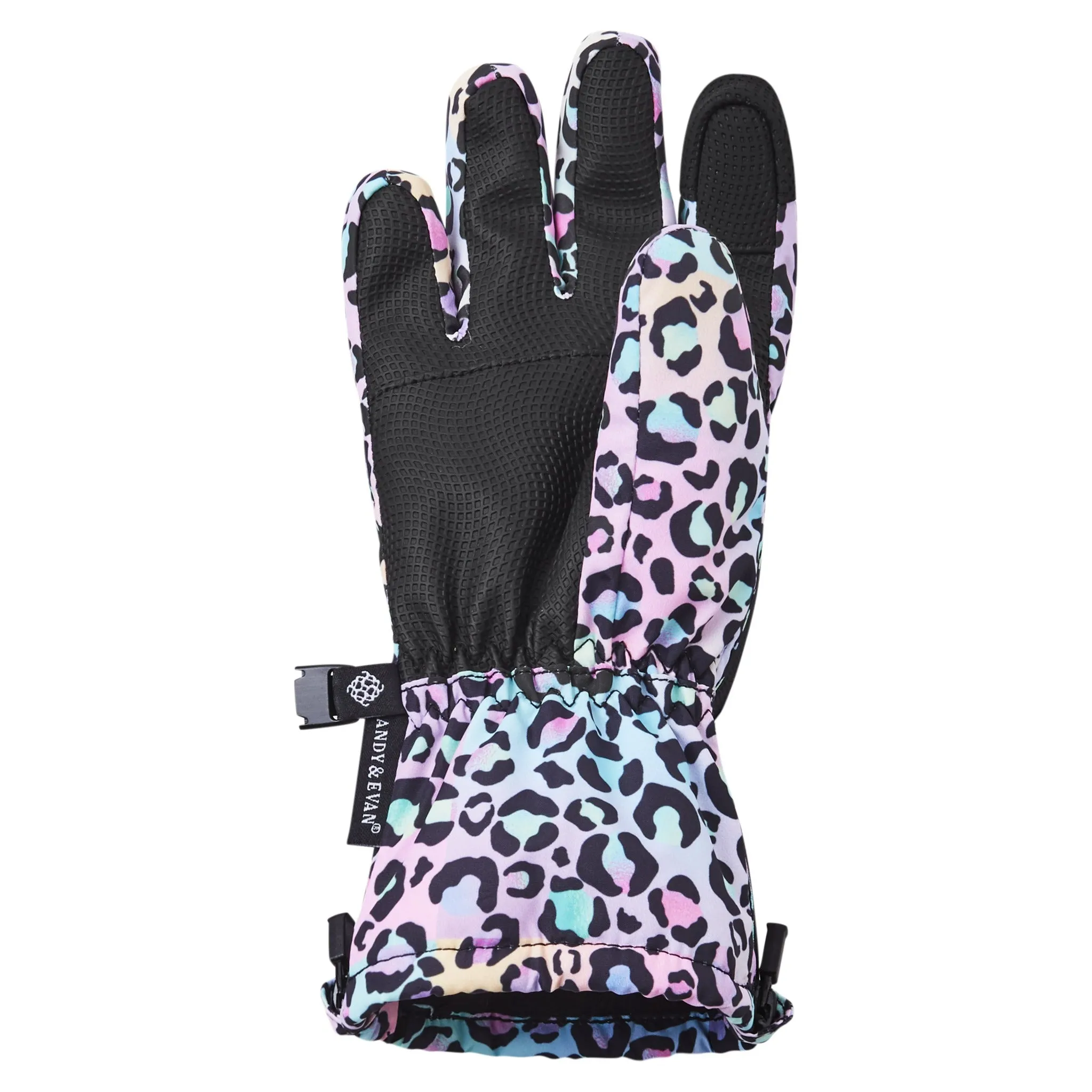 Winter & Ski Glove powered by ZIPGLOVE TECHNOLOGY | Purple Leopard