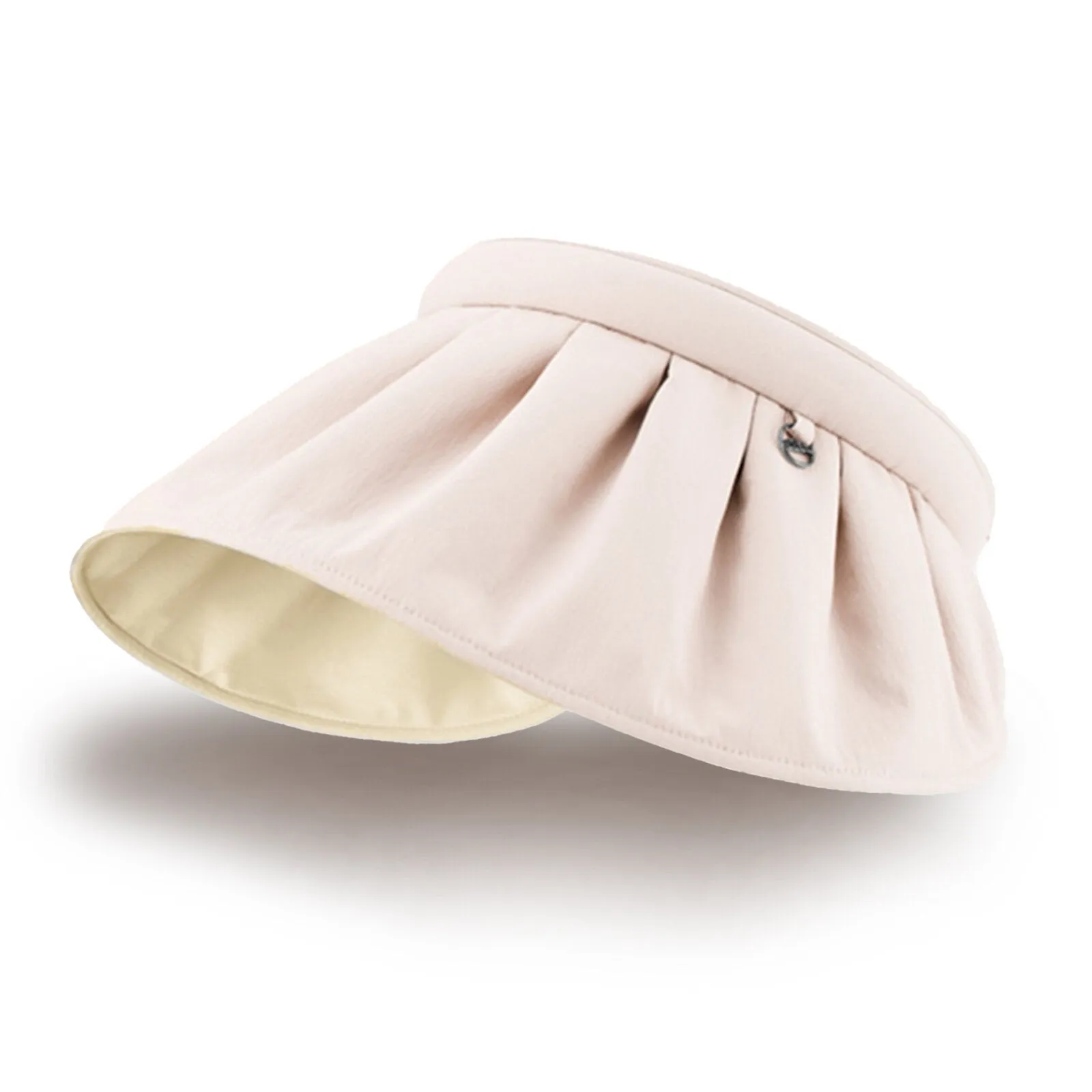 Women's Pure Cotton Outdoor Leisure Holiday Shell Empty Top Hat Sun Hat