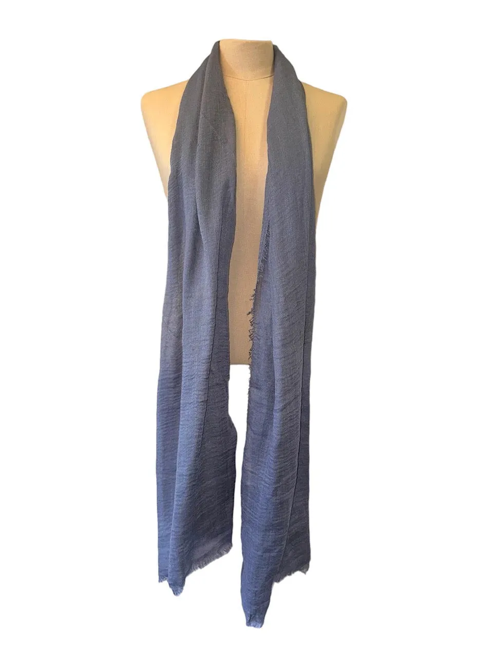 Wrap/Scarf in indigo by Market Co